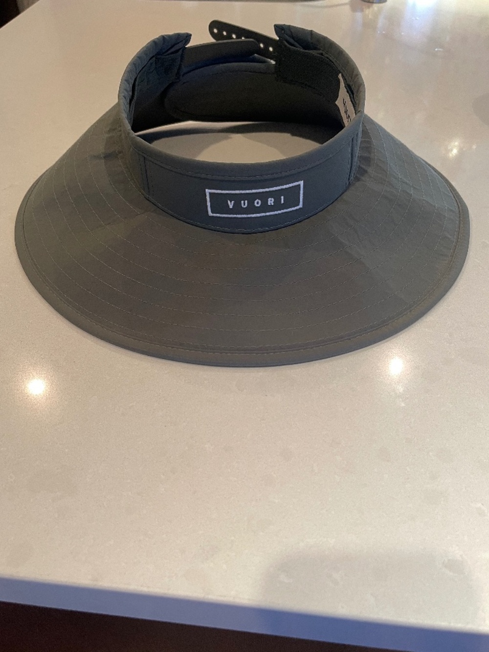 Vuori Sombra Sun Hat / Visor Green OS Adjustable